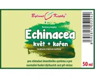 Echinacea (szyszka) łodyga kwitnąca + korzeń (krople ziołowe - nalewka) 50 ml