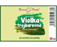 Fiolet trójkolorowy (bratek) - krople ziołowe (nalewka) 50 ml