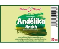 Angelica (Angelica, Dehel) Chinese (TCM) - krople ziołowe (nalewka) 50 ml