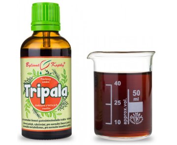 Tripala (Triphala) - krople ziołowe (nalewka) 50 ml