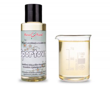 Masaż sportowy - olejek do masażu całego ciała 100ml