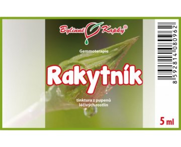 Rokitnik zwyczajny - nalewka z pączków 5 ml - gemmoterapia