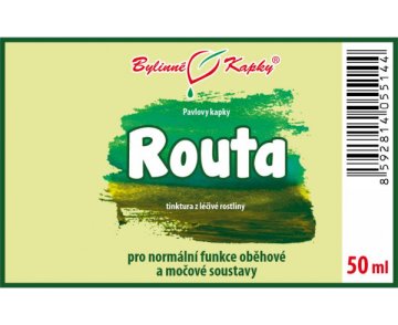 Routa - krople ziołowe (nalewka) 50 ml