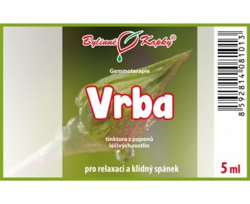 Wierzba - nalewka z pączków 5 ml - gemmoterapia