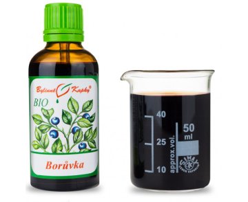 Owoc Borówki BIO - krople ziołowe (nalewka) 50 ml