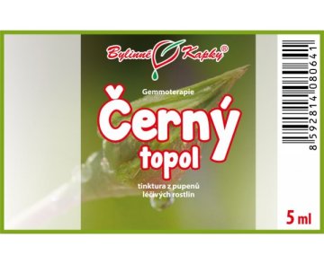 Topola czarna - nalewka z pąków 5 ml - gemmoterapia