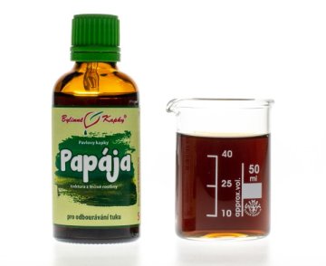 Papaja (papaja) - krople ziołowe (nalewka) 50 ml