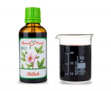 Hibiskus BIO - krople ziołowe (nalewka) 50 ml