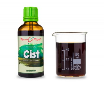 Cist (róża czystka - róża skalna) - krople ziołowe (nalewka) 50 ml