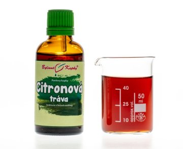 Trawa cytrynowa - krople ziołowe (nalewka) 50 ml