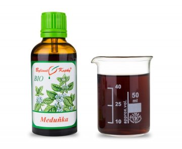 Organiczna melisa - krople ziołowe (nalewka) 50 ml