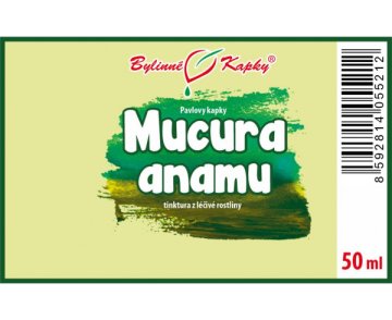 Mucura/anamu - krople ziołowe (nalewka) 50 ml