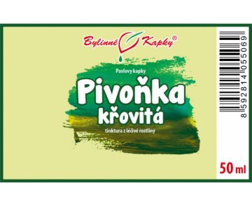 Krzew piwonii (TCM) - krople ziołowe (nalewka) 50 ml