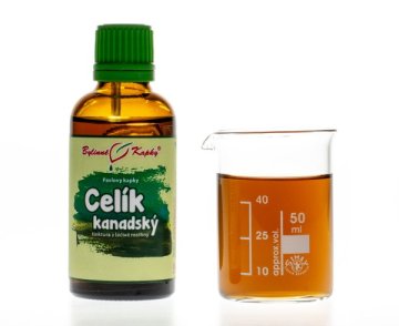 Celik (złote ziele) kanadyjski - krople ziołowe (nalewka) 50 ml